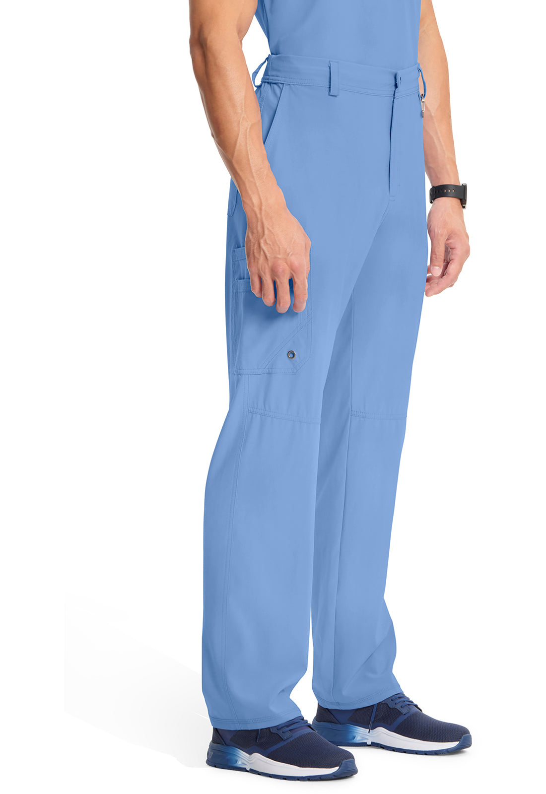 Cherokee Herenbroek met gulp met taps toelopende pijpen en 360° stretch CKE200A