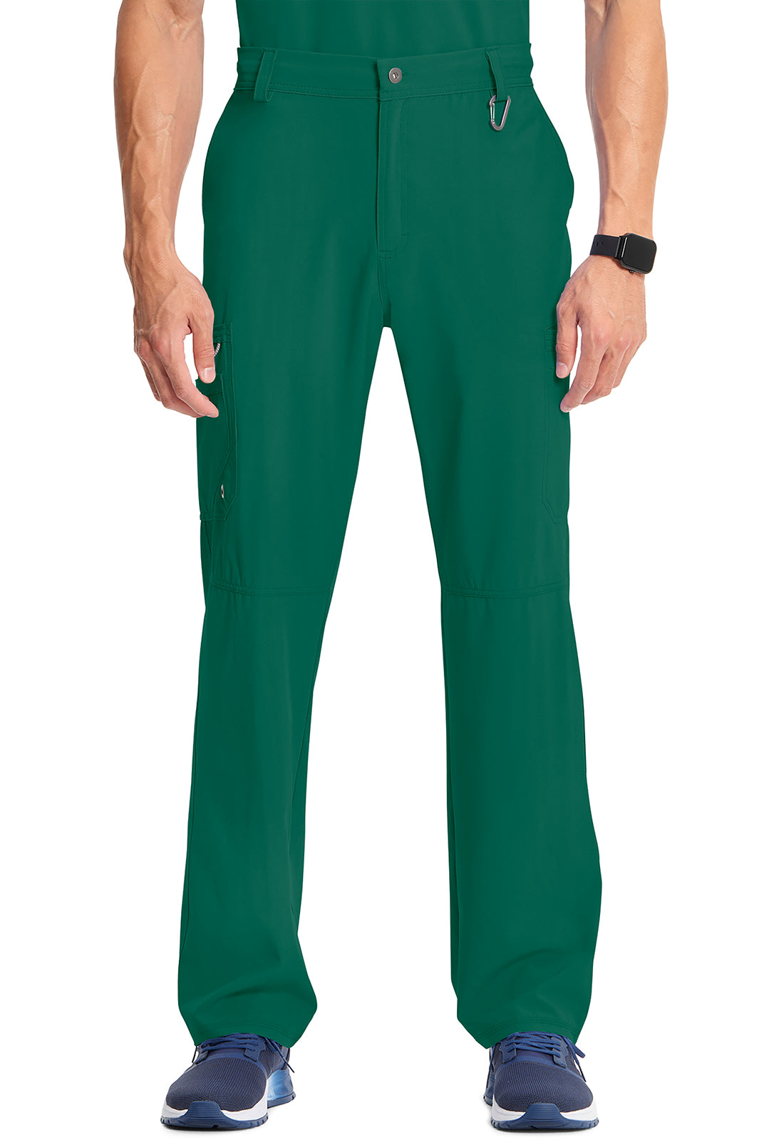 Cherokee Herenbroek met gulp met taps toelopende pijpen en 360° stretch CKE200A
