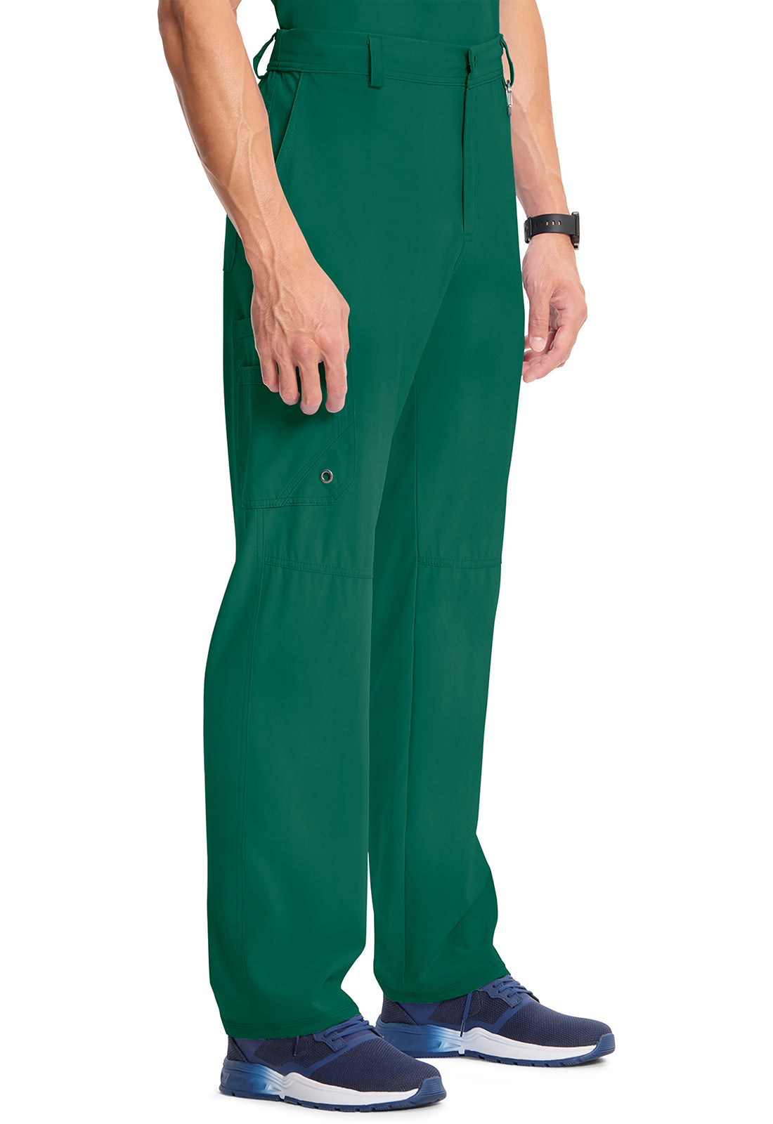 Cherokee Herenbroek met gulp met taps toelopende pijpen en 360° stretch CKE200A