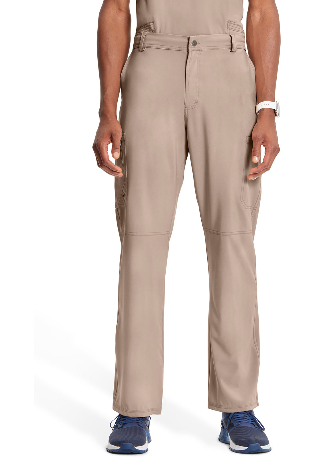 Cherokee Herenbroek met gulp met taps toelopende pijpen en 360° stretch CKE200A
