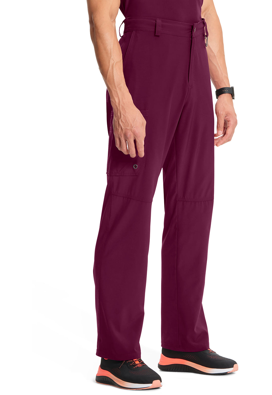 Cherokee Herenbroek met gulp met taps toelopende pijpen en 360° stretch CKE200A