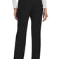 Rechte broek met middelhoge taille en elastische tailleband met trekkoord CKE272A