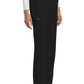 Rechte broek met middelhoge taille en elastische tailleband met trekkoord CKE272A