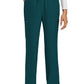 Rechte broek met middelhoge taille en elastische tailleband met trekkoord CKE272A