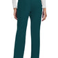 Rechte broek met middelhoge taille en elastische tailleband met trekkoord CKE272A