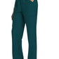 Rechte broek met middelhoge taille en elastische tailleband met trekkoord CKE272A