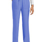 Rechte broek met middelhoge taille en elastische tailleband met trekkoord CKE272A