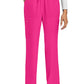 Rechte broek met middelhoge taille en elastische tailleband met trekkoord CKE272A