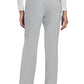 Rechte broek met middelhoge taille en elastische tailleband met trekkoord CKE272A