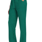 Rechte broek met middelhoge taille en elastische tailleband met trekkoord CKE272A