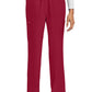 Rechte broek met middelhoge taille en elastische tailleband met trekkoord CKE272A