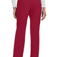 Rechte broek met middelhoge taille en elastische tailleband met trekkoord CKE272A
