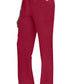 Rechte broek met middelhoge taille en elastische tailleband met trekkoord CKE272A