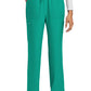 Rechte broek met middelhoge taille en elastische tailleband met trekkoord CKE272A