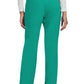 Rechte broek met middelhoge taille en elastische tailleband met trekkoord CKE272A