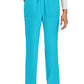 Rechte broek met middelhoge taille en elastische tailleband met trekkoord CKE272A