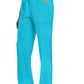 Rechte broek met middelhoge taille en elastische tailleband met trekkoord CKE272A