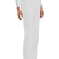 Rechte broek met middelhoge taille en elastische tailleband met trekkoord CKE272A