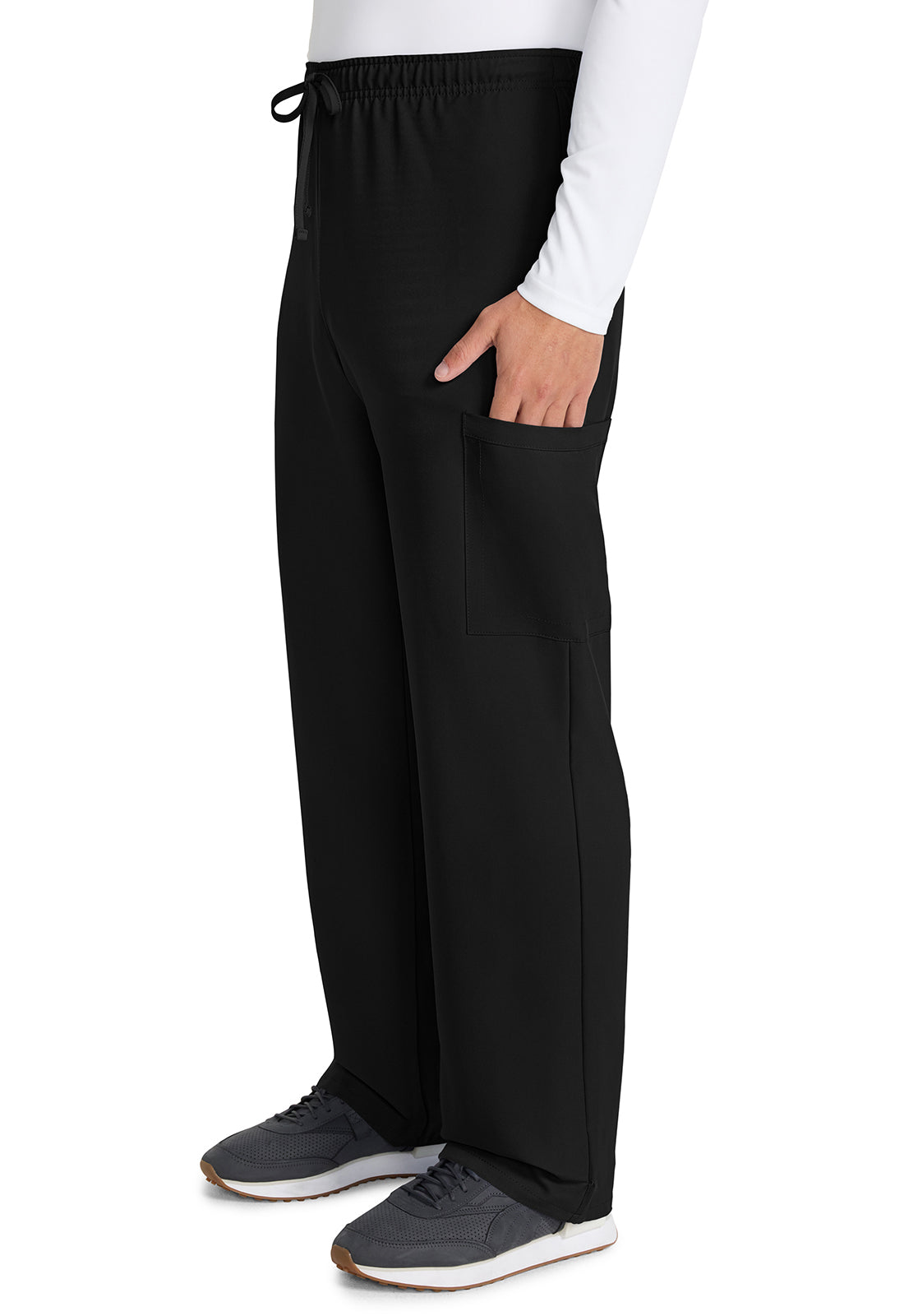 Cherokee Unisex broek met trekkoord en rechte pijpen met middelhoge taille en lichtgewicht design CKE280A