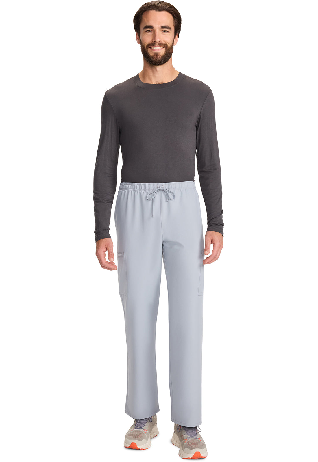 Cherokee Unisex broek met trekkoord en rechte pijpen met middelhoge taille en lichtgewicht design CKE280A