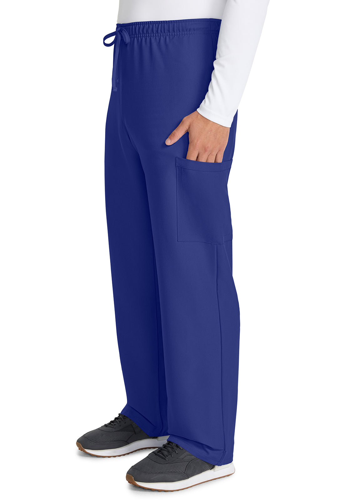 Cherokee Unisex broek met trekkoord en rechte pijpen met middelhoge taille en lichtgewicht design CKE280A