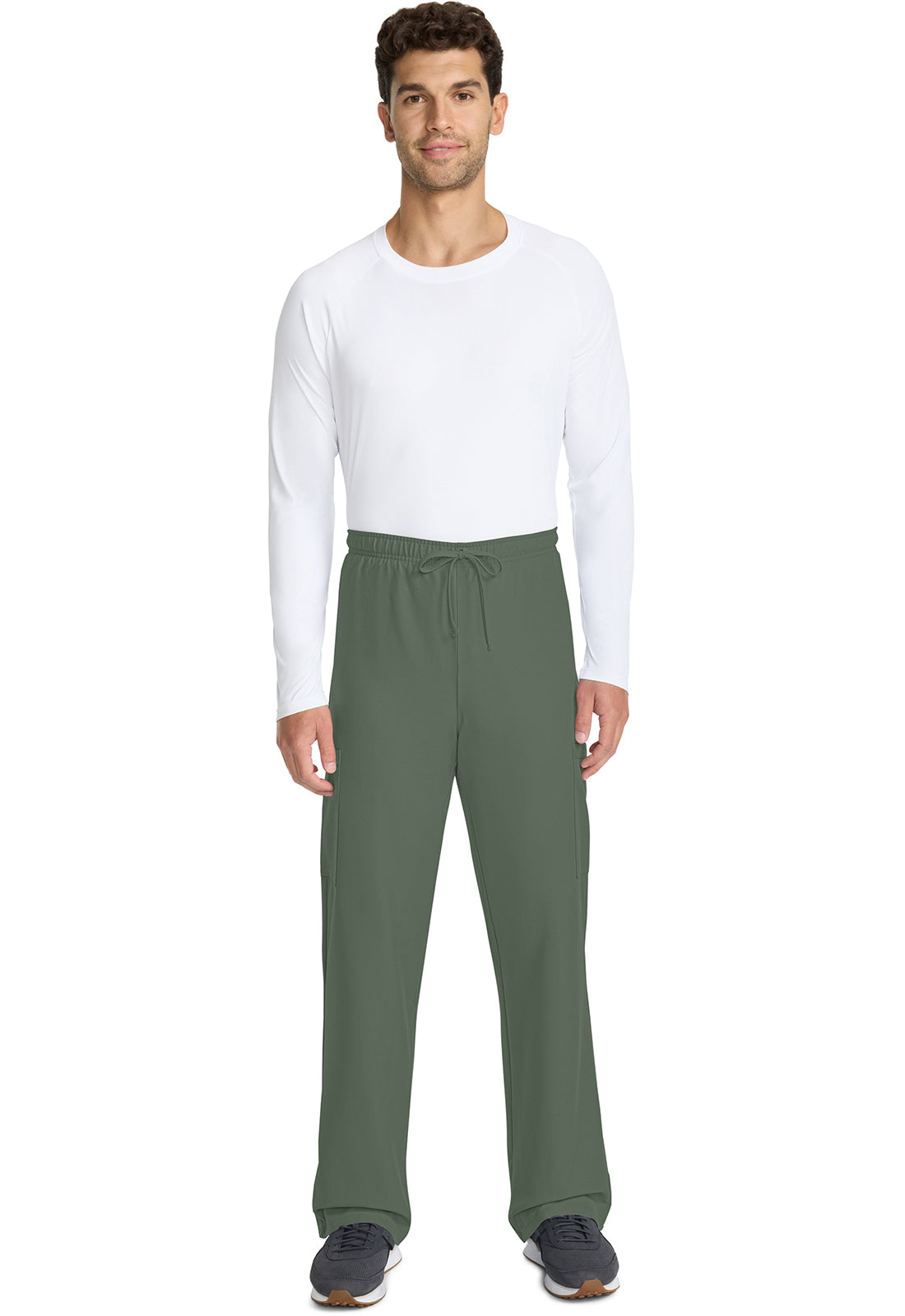 Cherokee Unisex broek met trekkoord en rechte pijpen met middelhoge taille en lichtgewicht design CKE280A