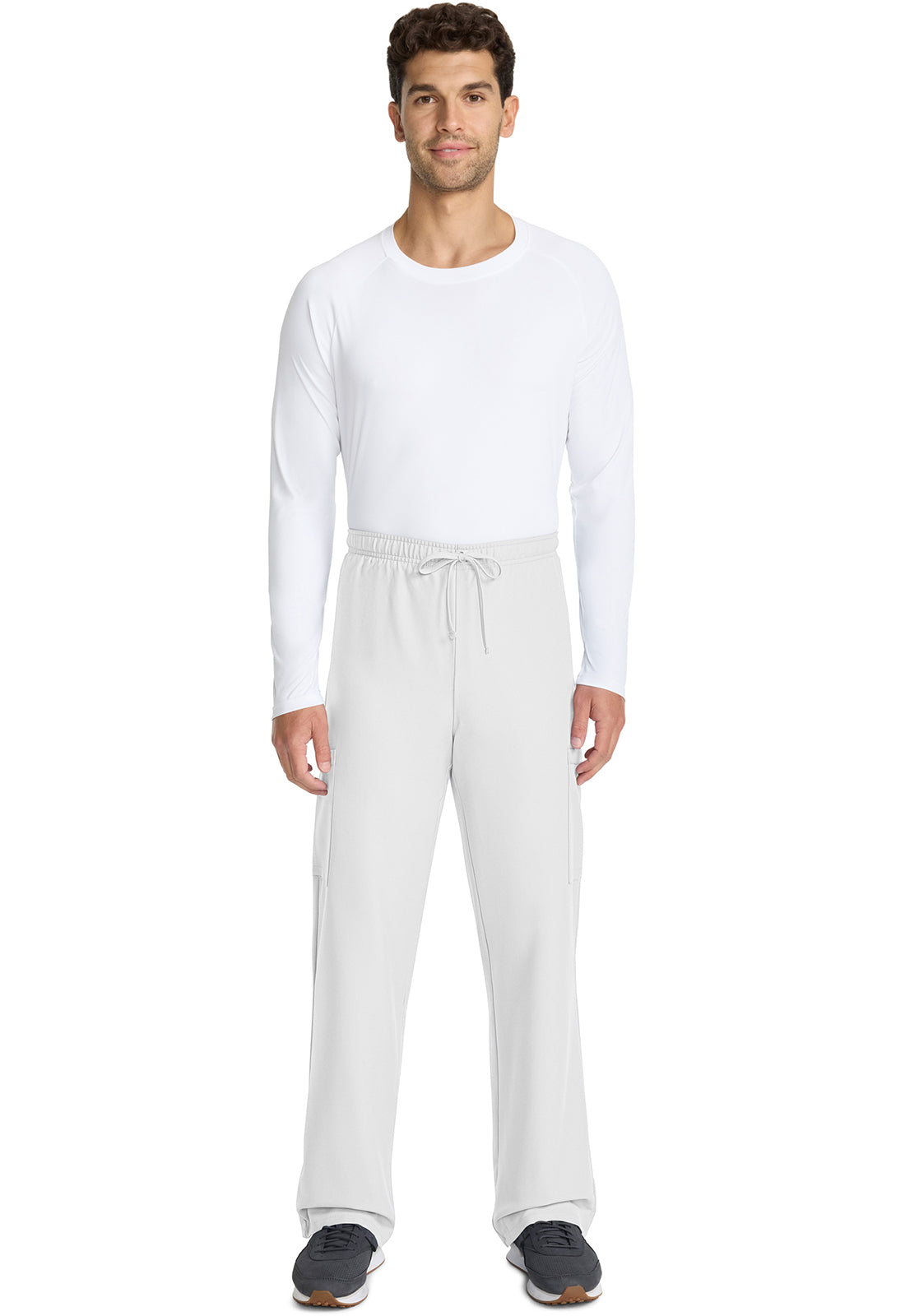 Cherokee Unisex broek met trekkoord en rechte pijpen met middelhoge taille en lichtgewicht design CKE280A