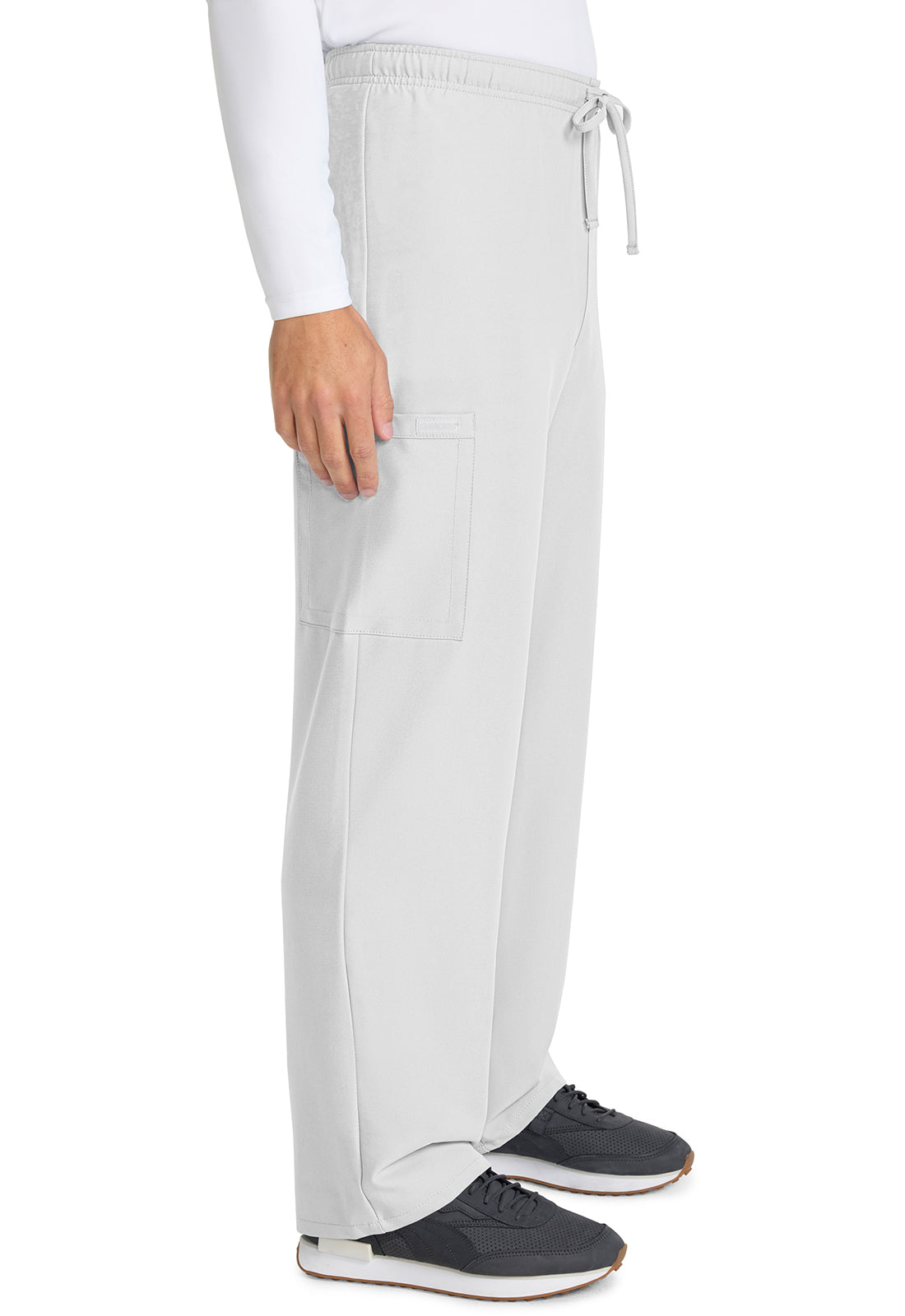 Cherokee Unisex broek met trekkoord en rechte pijpen met middelhoge taille en lichtgewicht design CKE280A