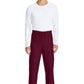 Cherokee Unisex broek met trekkoord en rechte pijpen met middelhoge taille en lichtgewicht design CKE280A