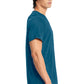 Heren T-shirt met V-hals met ribgebreide panelen en 360° stretch CKE900A