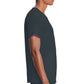 Heren T-shirt met V-hals met ribgebreide panelen en 360° stretch CKE900A