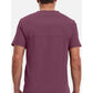 Heren T-shirt met V-hals met ribgebreide panelen en 360° stretch CKE900A