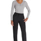 Dickies Middelhoge taille broek met rechte pijpen en trekkoord dames en cargozakken DKE010
