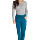 Dickies Middelhoge taille broek met rechte pijpen en trekkoord dames en cargozakken DKE010