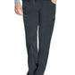 Dickies Middelhoge taille broek met rechte pijpen en trekkoord dames en cargozakken DKE010