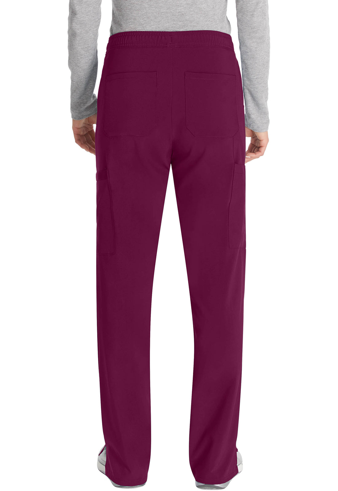 Dickies Middelhoge taille broek met rechte pijpen en trekkoord dames en cargozakken DKE010