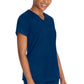 Top met V-hals dames met moderne pasvorm en 360° stretch