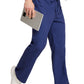 Unisex broek met trekkoord met elastische tailleband en rechte pijpen