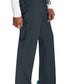 Unisex broek met trekkoord met elastische tailleband en rechte pijpen