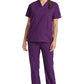Dickies Top met V-hals dames met moderne pasvorm en zijsplitten DKE86706