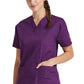 Dickies Top met V-hals dames met moderne pasvorm en zijsplitten DKE86706