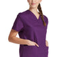 Dickies Top met V-hals dames met moderne pasvorm en zijsplitten DKE86706