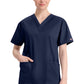 Dickies Top met V-hals dames met moderne pasvorm en zijsplitten DKE86706