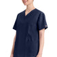 Dickies Top met V-hals dames met moderne pasvorm en zijsplitten DKE86706