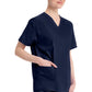 Dickies Top met V-hals dames met moderne pasvorm en zijsplitten DKE86706