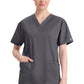 Dickies Top met V-hals dames met moderne pasvorm en zijsplitten DKE86706