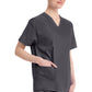 Dickies Top met V-hals dames met moderne pasvorm en zijsplitten DKE86706