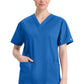 Dickies Top met V-hals dames met moderne pasvorm en zijsplitten DKE86706