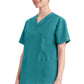Dickies Top met V-hals dames met moderne pasvorm en zijsplitten DKE86706