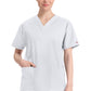 Dickies Top met V-hals dames met moderne pasvorm en zijsplitten DKE86706
